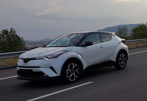 Toyota C-HR test