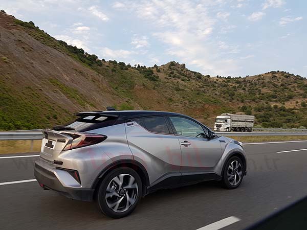 Toyota C-HR test