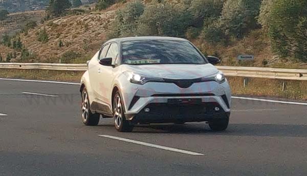 Toyota C-HR test