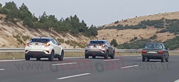 Toyota C-HR test