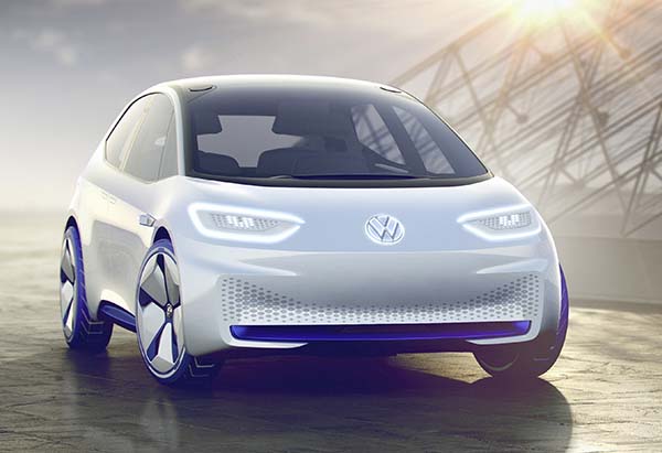 Volkswagen Showcar I.D. I.D. ? die Revolution. Der erste Volkswagen auf der vˆllig neuen Elektrofahrzeug-Plattform. Der erste Volkswagen, der f¸r das automatisierte Fahren vorbereitet ist.